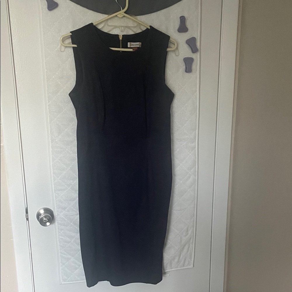 Calvin Klein Classic Black Midi Dress
